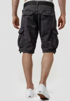 INDICODE JEANS MONROE - Short - Raven -INDICODE JEANS Boutique c787828dd8ba4d7fb5cac20f7a9d947d