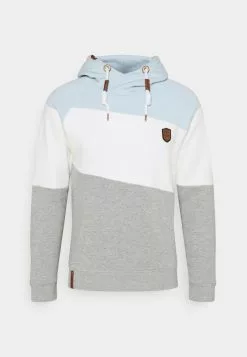INDICODE JEANS PESSAC - Sweat à Capuche - Skyblue -INDICODE JEANS Boutique c7cdf78397b5488dae44e2840316cc42