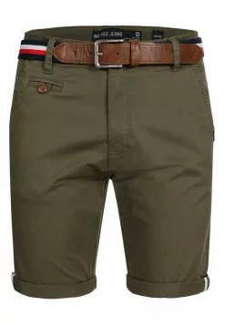 INDICODE JEANS Short - Dark Green -INDICODE JEANS Boutique c83a5c53aba245a0ac43ad1d56d9c1b5