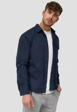 INDICODE JEANS LANGARM - Chemise - Navy -INDICODE JEANS Boutique c83cc6e4d7a44936a184f6ba2e1f3898
