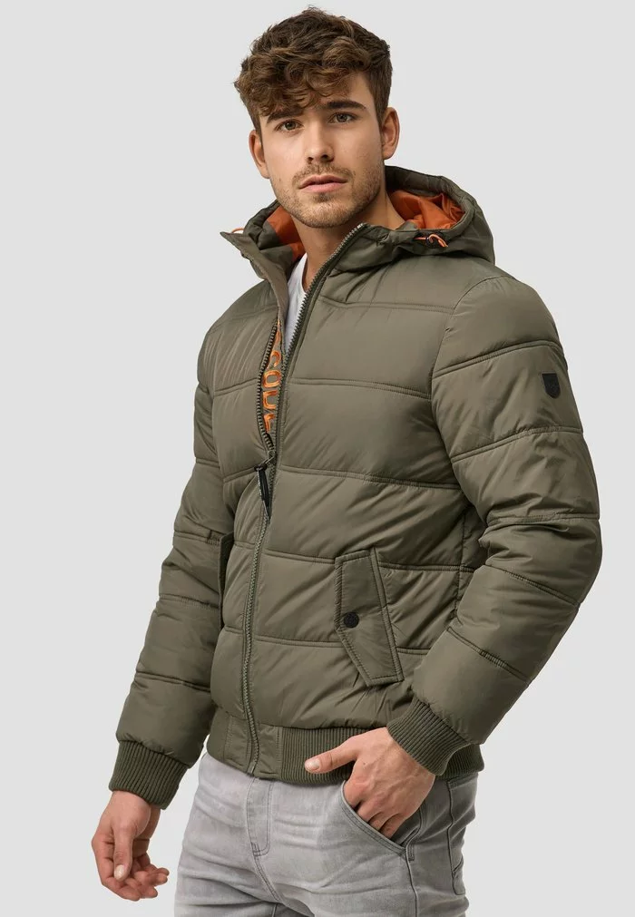 INDICODE JEANS ADRIAN - Veste D'hiver - Army 3 INDICODE JEANS ADRIAN - Veste D'hiver - Army – Image 3