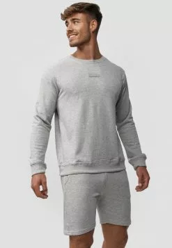 INDICODE JEANS BAXTER - Sweatshirt - Lt Grey Mix 10 INDICODE JEANS BAXTER - Sweatshirt - Lt Grey Mix -INDICODE JEANS Boutique c851a97b2dd4450693ece2f69ff8d6d4