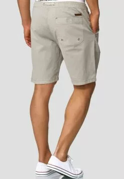 INDICODE JEANS Short - Mottled Light Grey -INDICODE JEANS Boutique c8c21f92dbe143e4a4ae6d0e37439075