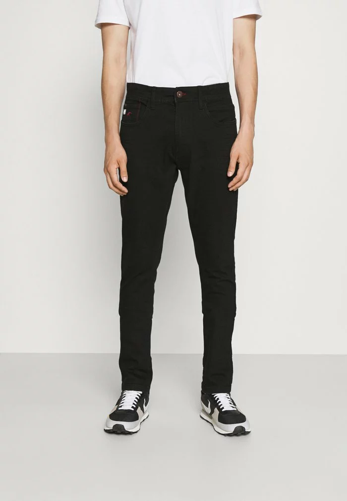 INDICODE JEANS POTTS - Jean Slim - Black Black 1 INDICODE JEANS POTTS - Jean Slim - Black Black