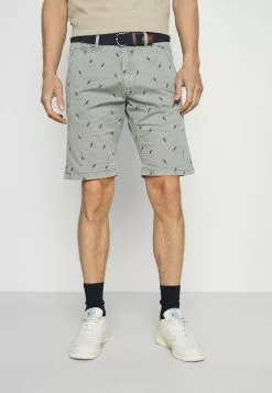 INDICODE JEANS ASHFIELD - Short - Light Grey