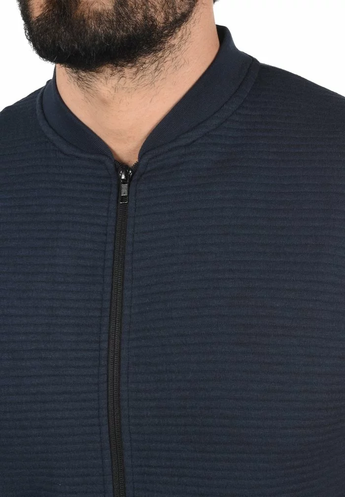 INDICODE JEANS IDBRONTE - Sweat à Capuche Zippé - Navy 4 INDICODE JEANS IDBRONTE - Sweat à Capuche Zippé - Navy – Image 4