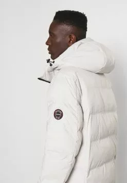 INDICODE JEANS BANU - Veste D'hiver - White -INDICODE JEANS Boutique c95480351ed4461e80c4548a0610d8d9