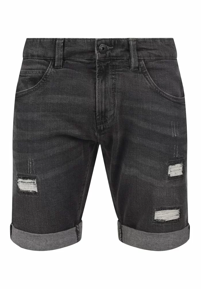 INDICODE JEANS IDHALLOW - Short En Jean - Dark Grey 4 INDICODE JEANS IDHALLOW - Short En Jean - Dark Grey – Image 4