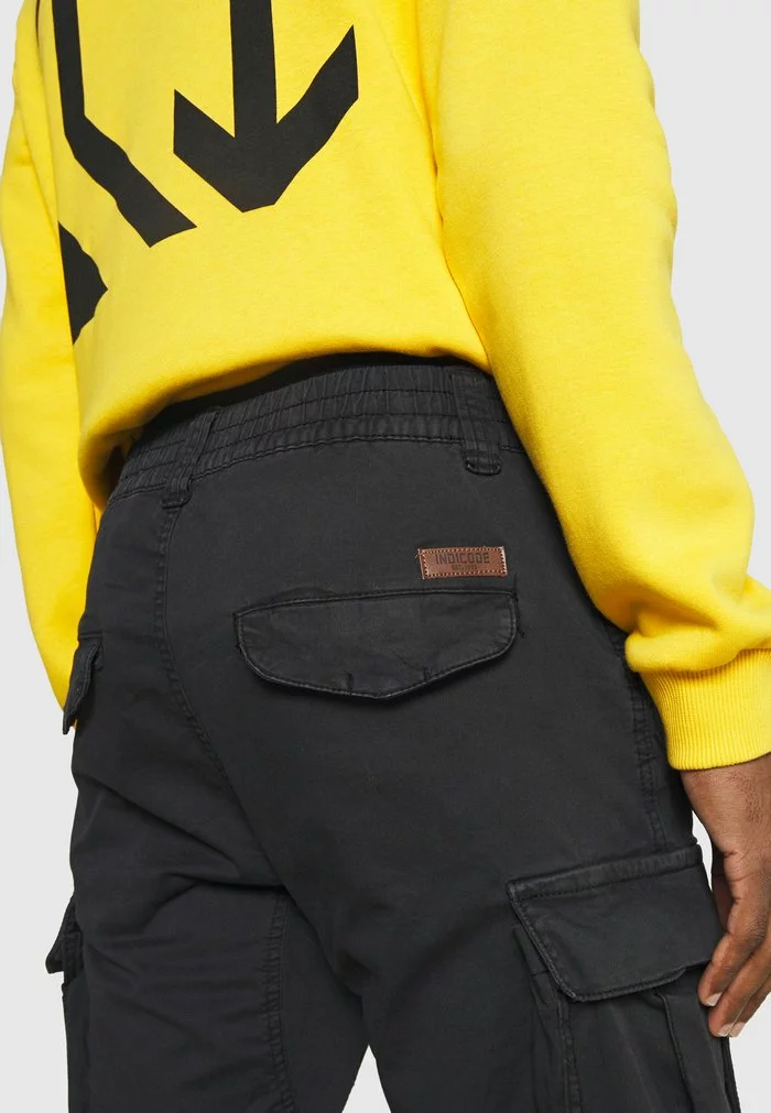 INDICODE JEANS VILLANUVA - Pantalon Cargo - Black 7 INDICODE JEANS VILLANUVA - Pantalon Cargo - Black – Image 7