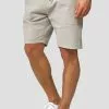 INDICODE JEANS Short - Mottled Light Grey