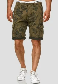 INDICODE JEANS ALBERT - Short - Army