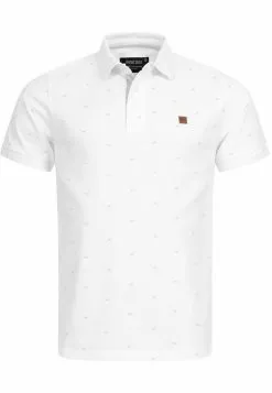 INDICODE JEANS AYERS - Polo - Offwhite -INDICODE JEANS Boutique cad2d4b9c18647849988395831d99b05