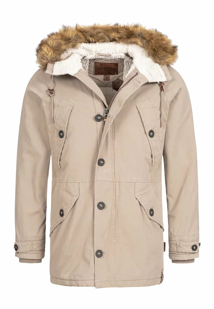 INDICODE JEANS Veste D'hiver - Mottled Dark Grey 6 INDICODE JEANS Veste D'hiver - Mottled Dark Grey – Image 6