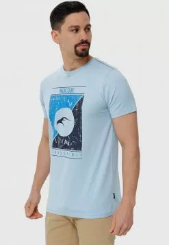 INDICODE JEANS T-shirt Imprimé - Blue Wave -INDICODE JEANS Boutique cae5ce19f87c4ad698da7d989e3b9d9c