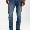 INDICODE JEANS PITTSBURG - Jean Slim - Medium Indigo