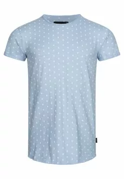 INDICODE JEANS BATCHNORD - T-shirt Imprimé - Blue Wave