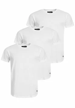 INDICODE JEANS 3 PACK - T-shirt Basique - Optical White -INDICODE JEANS Boutique cc254109837340918f21e64a378d158b