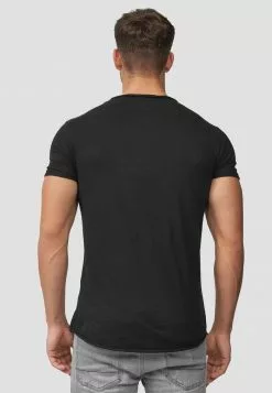 INDICODE JEANS WILBUR - T-shirt Imprimé - Schwarz -INDICODE JEANS Boutique cc2df45e0d8e4476bbfef8bb1d54c1c1