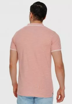 INDICODE JEANS Polo - Coral Cloud -INDICODE JEANS Boutique cc604e266f6846bc960e95e6449e5d2d