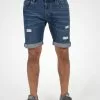 INDICODE JEANS IDHALLOW - Short En Jean - Blue