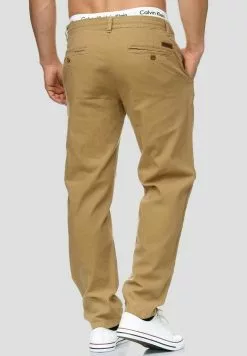 INDICODE JEANS Chino - Light Brown -INDICODE JEANS Boutique cdcbb87044534de4b27f0b4b164e89d7