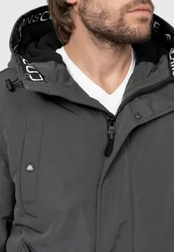 INDICODE JEANS ALBANY - Veste D'hiver - Pewter -INDICODE JEANS Boutique ce078f00fc7b4b6aa2aeb625446b053a