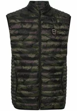INDICODE JEANS IDDAVIDE - Veste Sans Manches - Dired Camouflage -INDICODE JEANS Boutique ce1a4be2155342e39e4b11478258fd5e