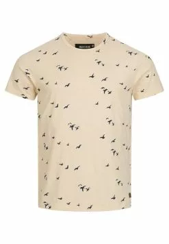 INDICODE JEANS MCFARLAND - T-shirt Imprimé - Ecru Mix -INDICODE JEANS Boutique ce77dc71b43a420891157ba068d8bdf9