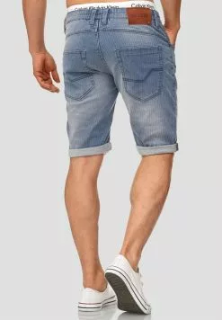 INDICODE JEANS CUBA CADEN - Short En Jean - Light Indigo -INDICODE JEANS Boutique ceea94737416424398b34a9d65e3b704