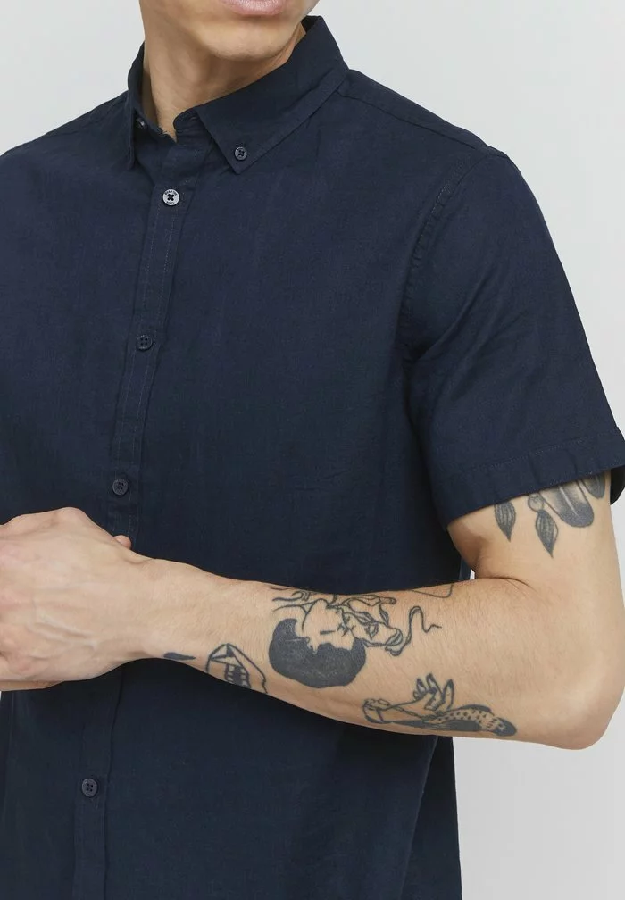 INDICODE JEANS Chemise - Navy 4 INDICODE JEANS Chemise - Navy – Image 4