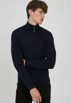 INDICODE JEANS IDBANJAMON - Pullover - Navy