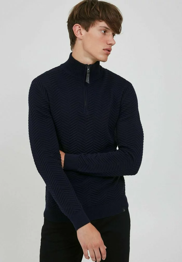 INDICODE JEANS IDBANJAMON - Pullover - Navy 1 INDICODE JEANS IDBANJAMON - Pullover - Navy