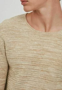 INDICODE JEANS IDBAYNE - Pullover - Cornstalk -INDICODE JEANS Boutique cf48cade24c143229a578a4e0a6367bd