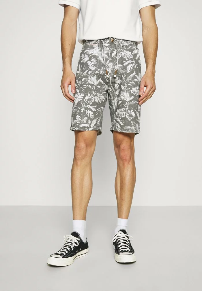 INDICODE JEANS RIVERA - Short - Pewter 1 INDICODE JEANS RIVERA - Short - Pewter