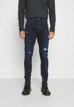 INDICODE JEANS EDWARDS - Jean Slim - Brushed Rinse