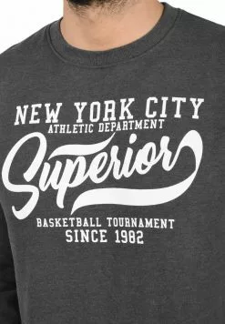 INDICODE JEANS IDGALILERO - Sweatshirt - Grey Mix -INDICODE JEANS Boutique d09d3b8f890446a7b6efdc946310a2de