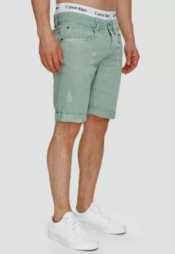 INDICODE JEANS Short En Jean - Granite Green -INDICODE JEANS Boutique d0f47ce6986e48c3b04e0d4dcae9b0c7