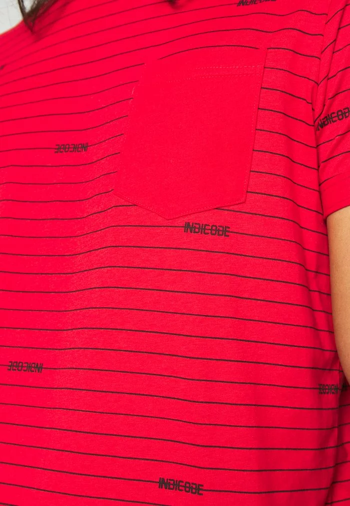 INDICODE JEANS ECKLEY - T-shirt Imprimé - Goji Berry 6 INDICODE JEANS ECKLEY - T-shirt Imprimé - Goji Berry – Image 6