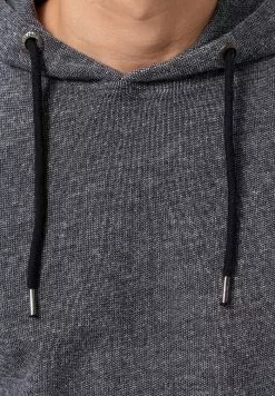 INDICODE JEANS LONGIS - Sweat à Capuche - Black -INDICODE JEANS Boutique d192e1db1c694fb28785a2e1d371bba5