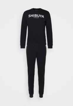 INDICODE JEANS YISIDRO SET - Sweatshirt - Black -INDICODE JEANS Boutique d1aeee106b6247e18199081d86083e9d