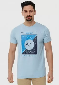 INDICODE JEANS T-shirt Imprimé - Blue Wave -INDICODE JEANS Boutique d1e9d75d87c34ea4a8f20f4bd2fbcc1d