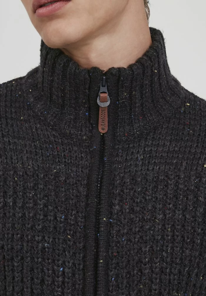 INDICODE JEANS IDBERGEN - Gilet - Charcoal Mix 4 INDICODE JEANS IDBERGEN - Gilet - Charcoal Mix – Image 4