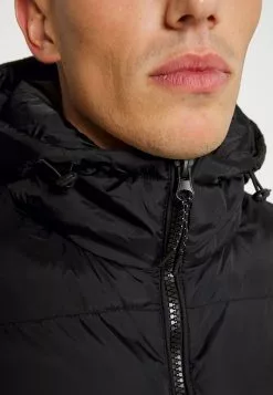 INDICODE JEANS HOOVER - Veste D'hiver - Black -INDICODE JEANS Boutique d26d1a71ce9d4053a711f2cfa3d16473