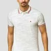 INDICODE JEANS Polo - Offwhite