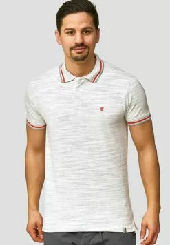 INDICODE JEANS Polo - Offwhite
