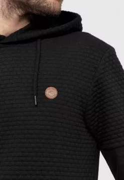 INDICODE JEANS Sweat à Capuche - Black -INDICODE JEANS Boutique d2cee21ac217470a8b01782dc345661d