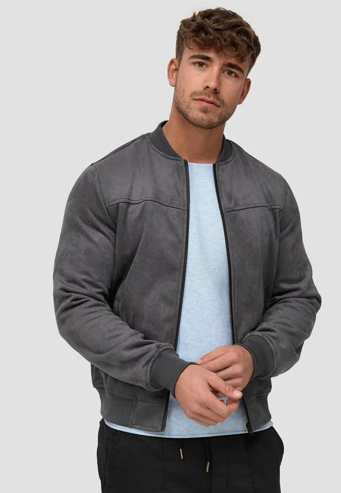 INDICODE JEANS Veste En Cuir - Raven 1 INDICODE JEANS Veste En Cuir - Raven