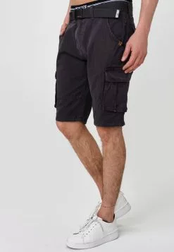 INDICODE JEANS BLIXT - Short - Raven -INDICODE JEANS Boutique d3a377dcabe74c93a30e954bfa37c170