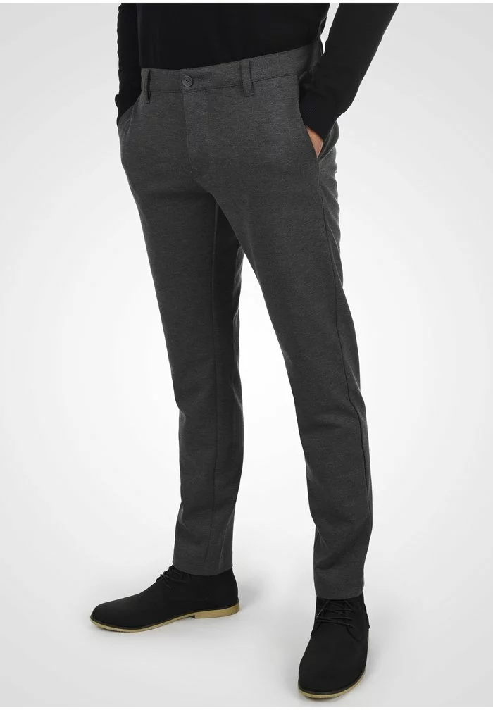 INDICODE JEANS IDKOLDART - Chino - Charcoal Mix 1 INDICODE JEANS IDKOLDART - Chino - Charcoal Mix
