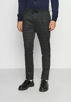 INDICODE JEANS EBERLEIN WITH ROLLED UP - Pantalon Classique - Macan Grey -INDICODE JEANS Boutique d44b710b526d408abadd53cae93e837d